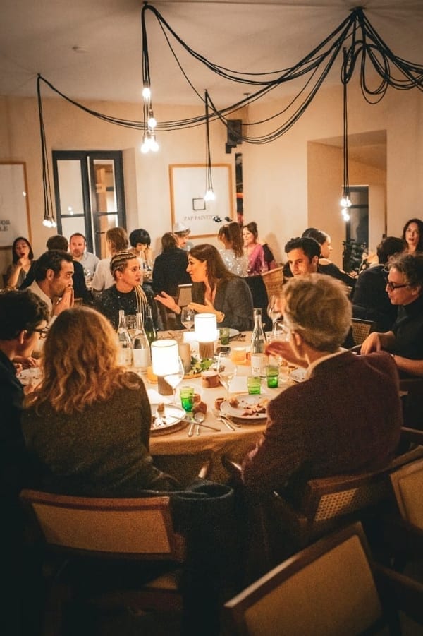 Les Sessions Toile Blanche — installation artistique