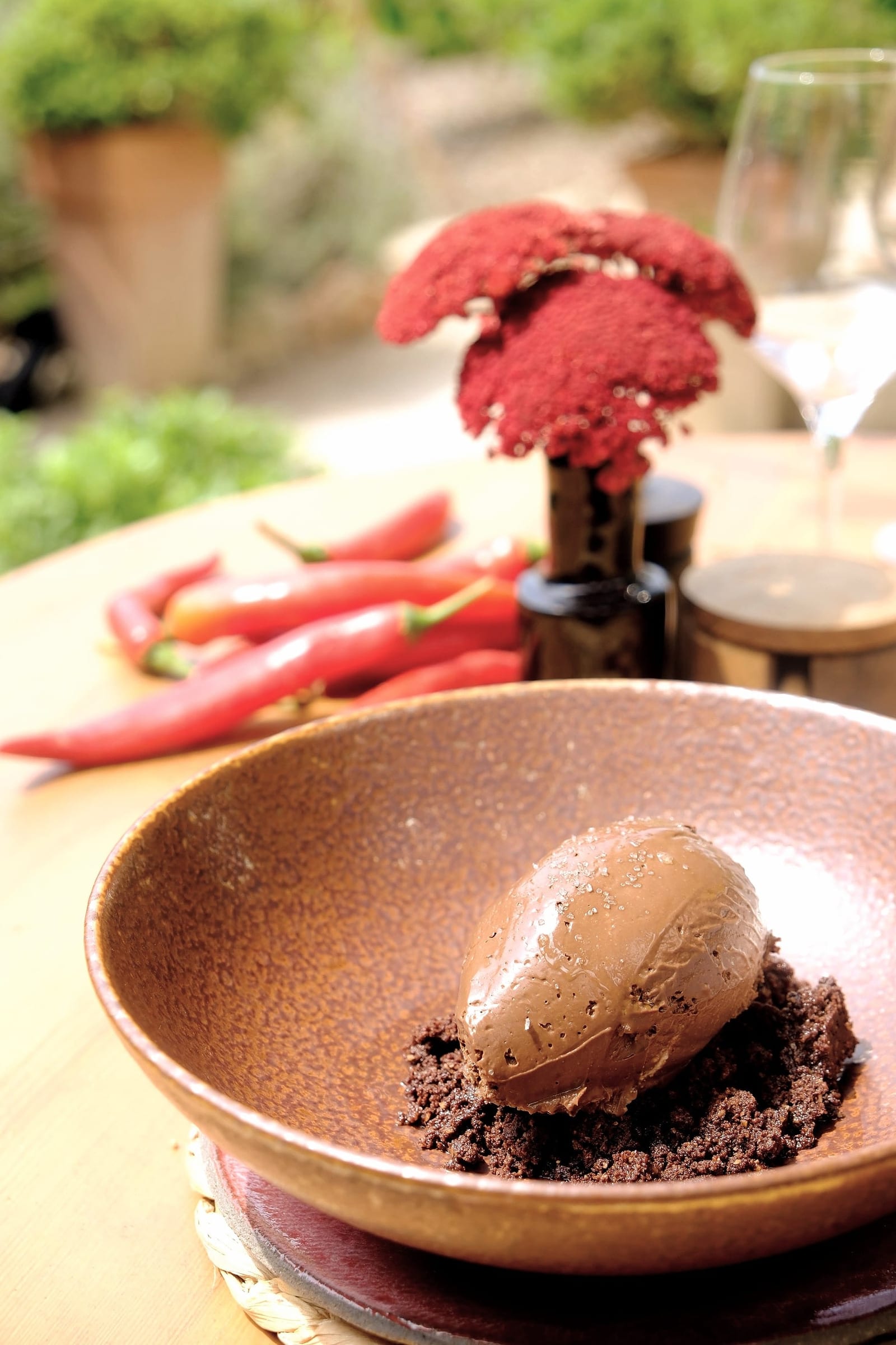 Table at La Guinguette