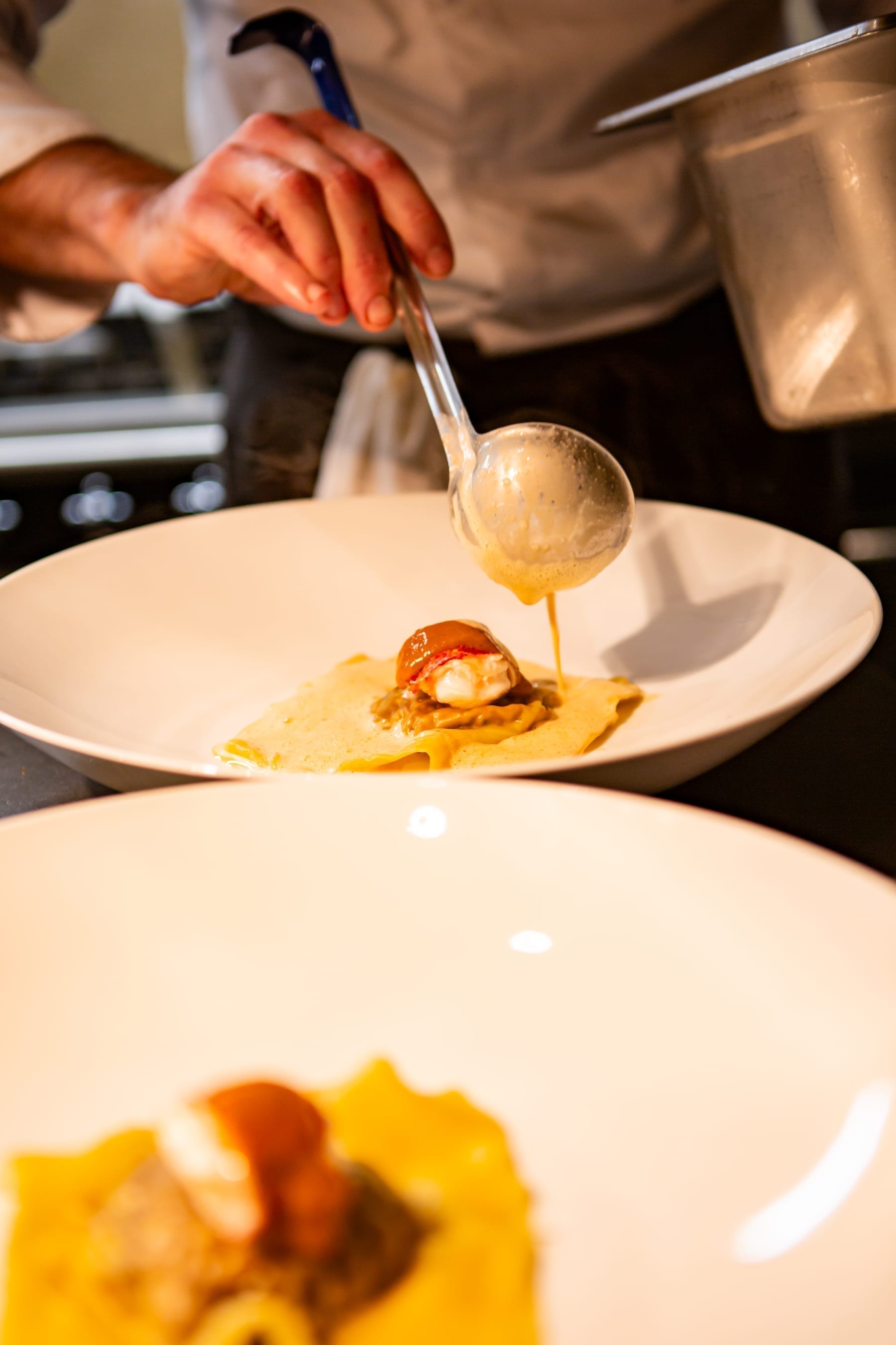 Terrace dining at Le Restaurant