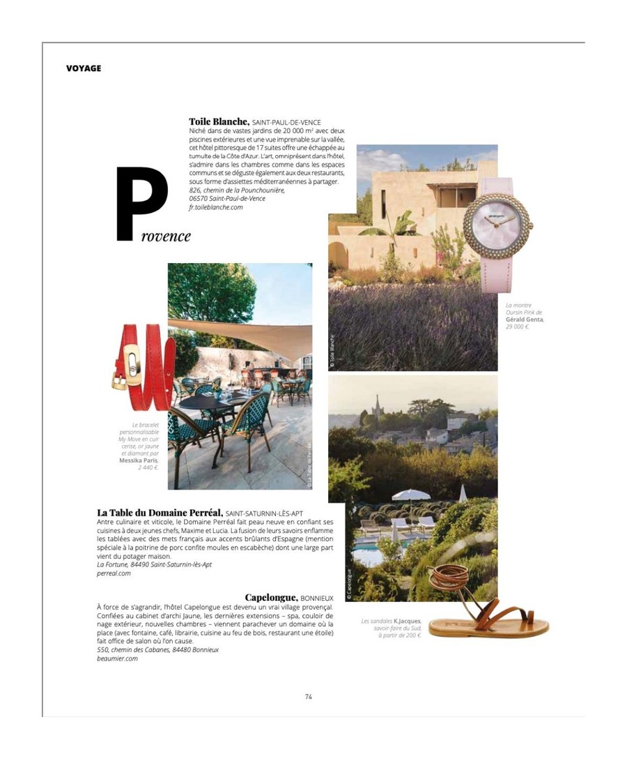 Infrarouge — couverture presse Toile Blanche