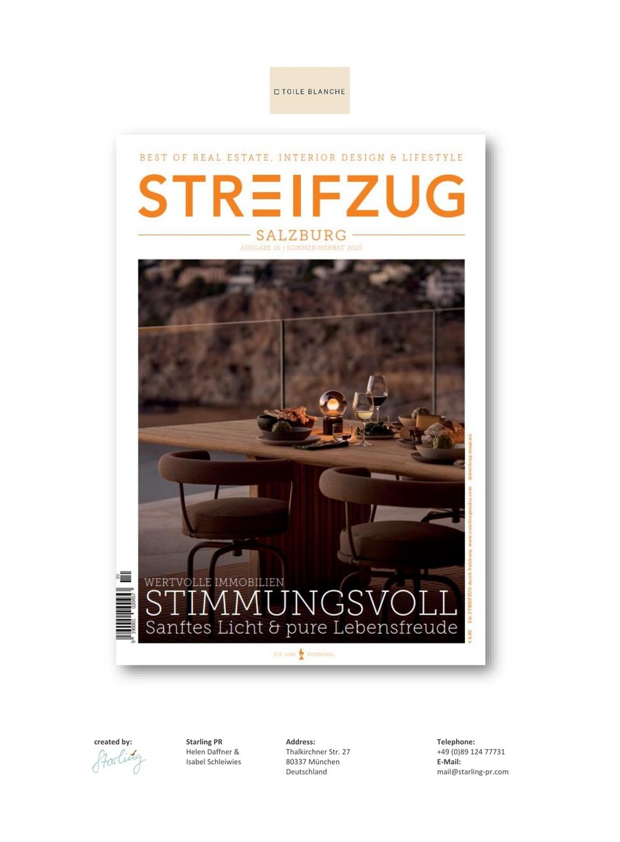 Streifzug Salzburg — couverture presse Toile Blanche