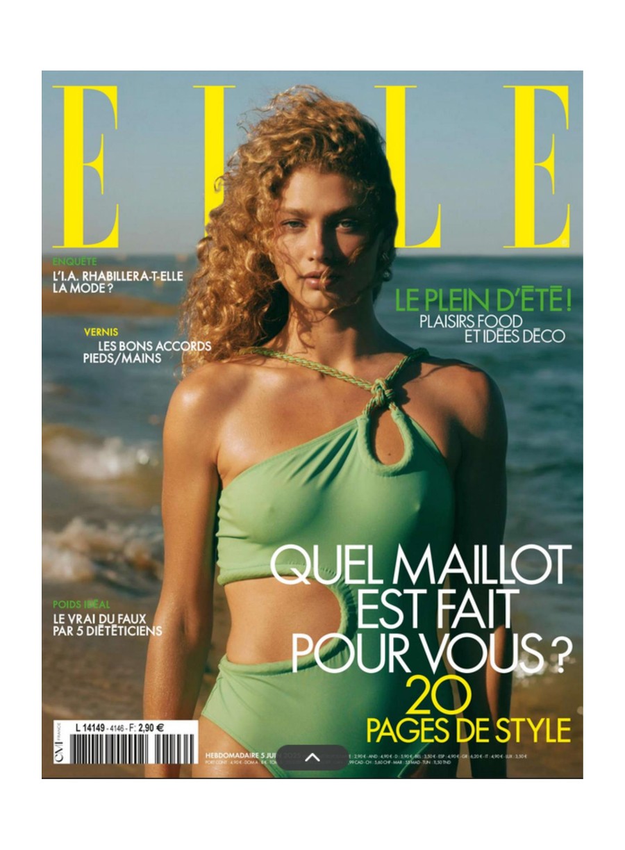 ELLE — couverture presse Toile Blanche